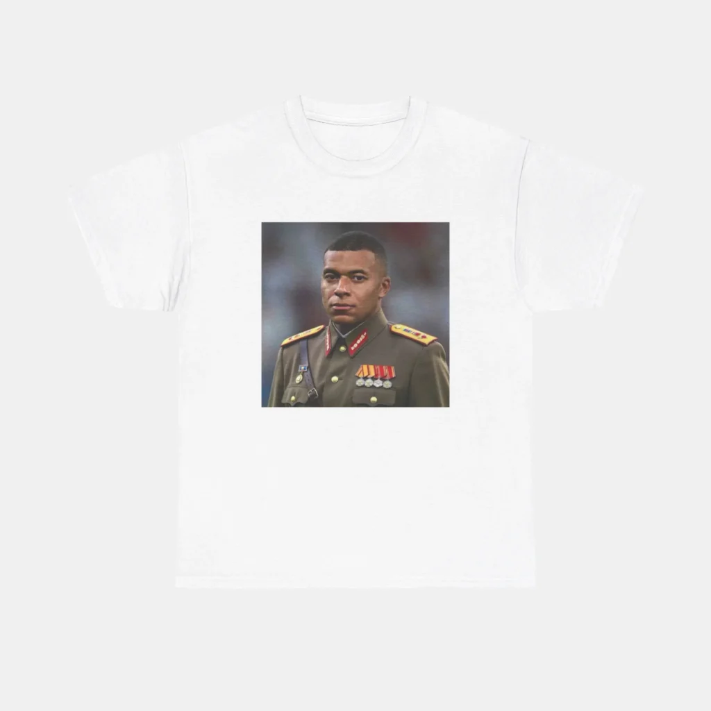 Dictator Kylian Mbappe Military Uniform Shirt