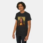 Erling Haaland Meme Mona Lisa Shirt Men