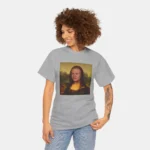Erling Haaland Meme Mona Lisa Shirt Women