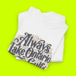Always Lake Ontario and The Gulf of Mexico Shirt Close-up