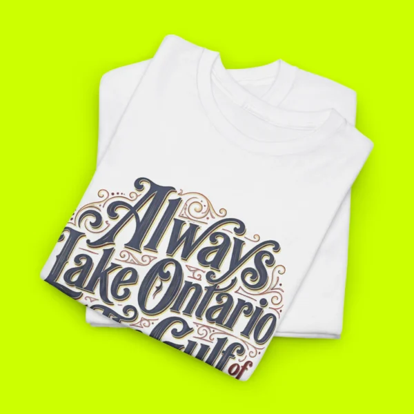 Always Lake Ontario and The Gulf of Mexico Shirt Close-up