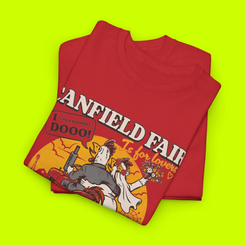 Canfield Fair Is For Lovers Shirt Close-up