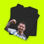 Forever Grateful Leo Messi Shirt Close-up