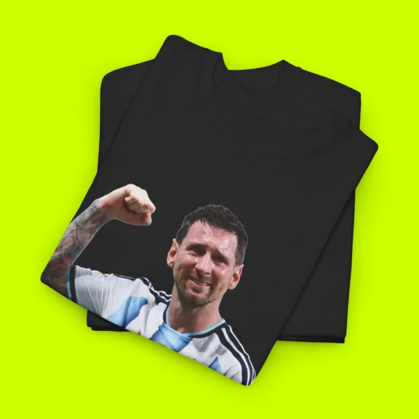 Forever Grateful Leo Messi Shirt Close-up
