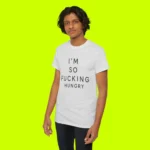 I'm So Fucking Hungry Kim Minjeong Winter Shirt Men