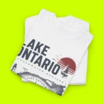 Lake Ontario Est 1615 T-Shirt Close-up
