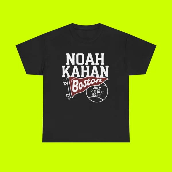 Noah Kahan 2026 Fenway Park Shirt