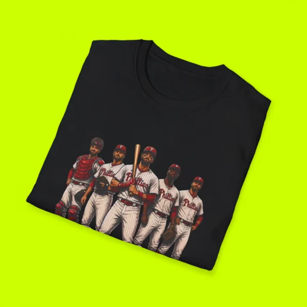 Philadelphia Phillies Field of Dreams T Shirt Close-up