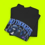 Pigeons No Thoughts Only Chaos Shirt Close-up