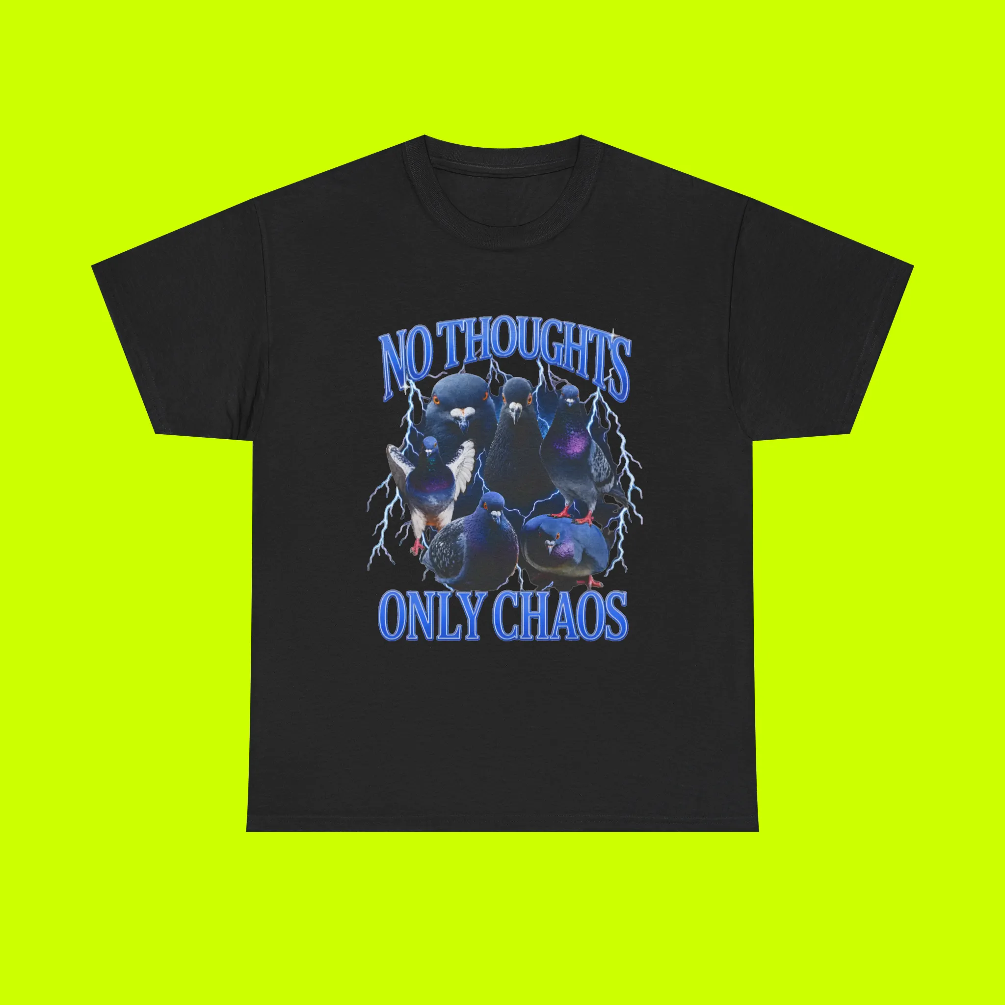 pigeons-no-thoughts-only-chaos-shirt Pigeons No Thoughts Only Chaos Shirt