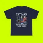 Remember Honor Unite 25th Anniversary 9 11 Shirt