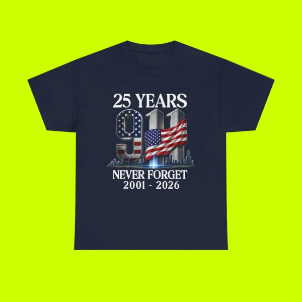 Remember Honor Unite 25th Anniversary 9 11 Shirt