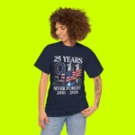 Remember Honor Unite 25th Anniversary 9 11 Shirt Women