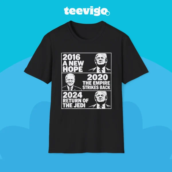 2016 A New Hope 2020 The Empire Strikes Back 2024 Return Of The Jedi Shirt