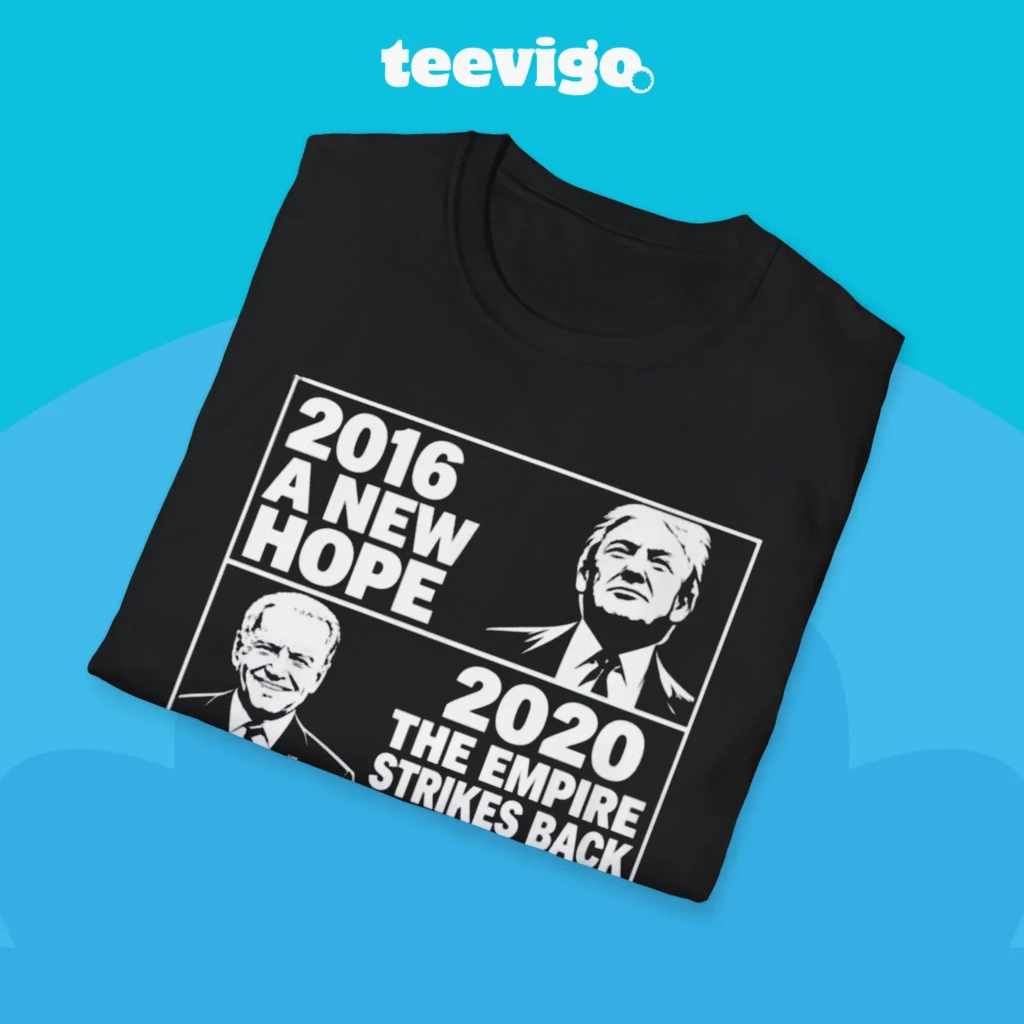 2016 A New Hope 2020 The Empire Strikes Back 2024 Return Of The Jedi Tee