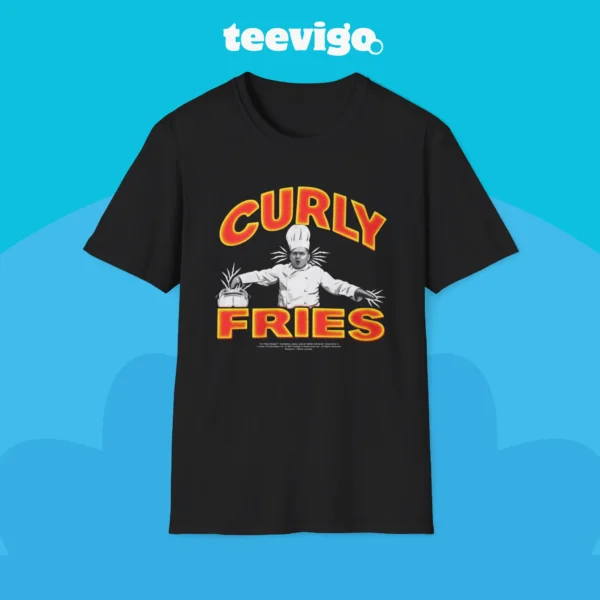 90s The Three Stooges CURLY FRIES Shirt