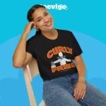 90s The Three Stooges CURLY FRIES Shirt Women