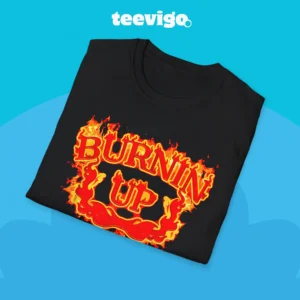 Burnin Up Flames Tee