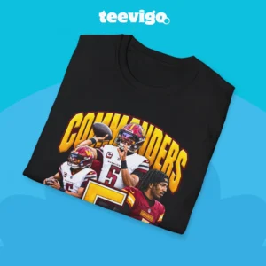 Commanders 5 Jayden Daniels Tee