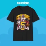 Commanders 5 Jayden Daniels Shirt