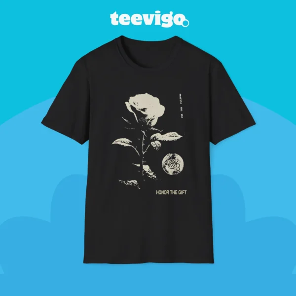 Honor The Gift Rose From Concrete Shirt