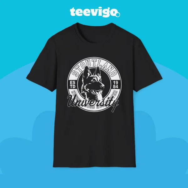 Stoutland University Shirt – Coach-Inspired Football Tee