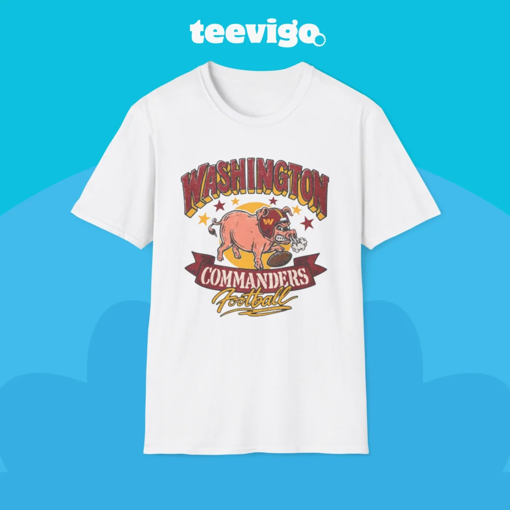 Angry Pig Washington Commanders Shirt