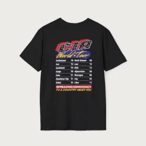 CIA World Tour 2 SIDES Shirt Back