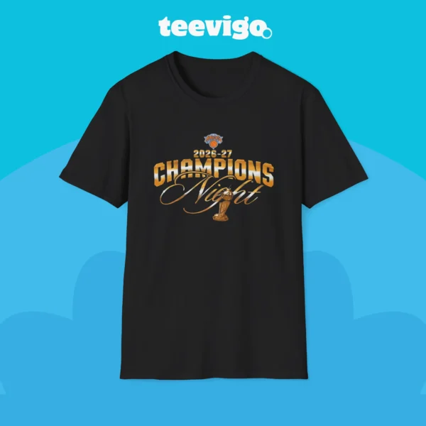 New York Knicks 2026-27 Champions Night Shirt