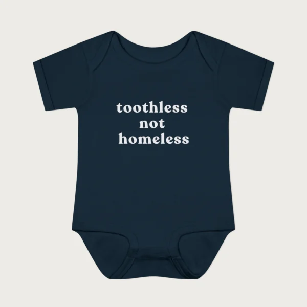 Toothless Not Homeless Baby Onesie